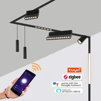 surface mounted magnetic track light tuya zigbee dimming led smart magnetic rail ceiling system recessed track lighting fixtures