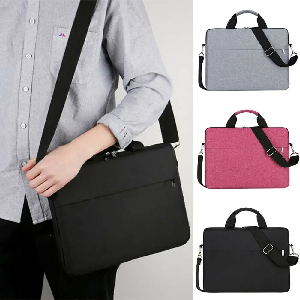 

15.6 inch Notebook Bag laptop Sleeve Case Adjustable Detachable Shoulder Strap Water-proof Handbag Business Shoulder Bag