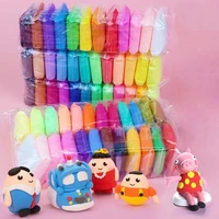 122436 colorset light clay plasticine modelling dry toy modelling safe colorful light clay toys diy creative clay kid gift