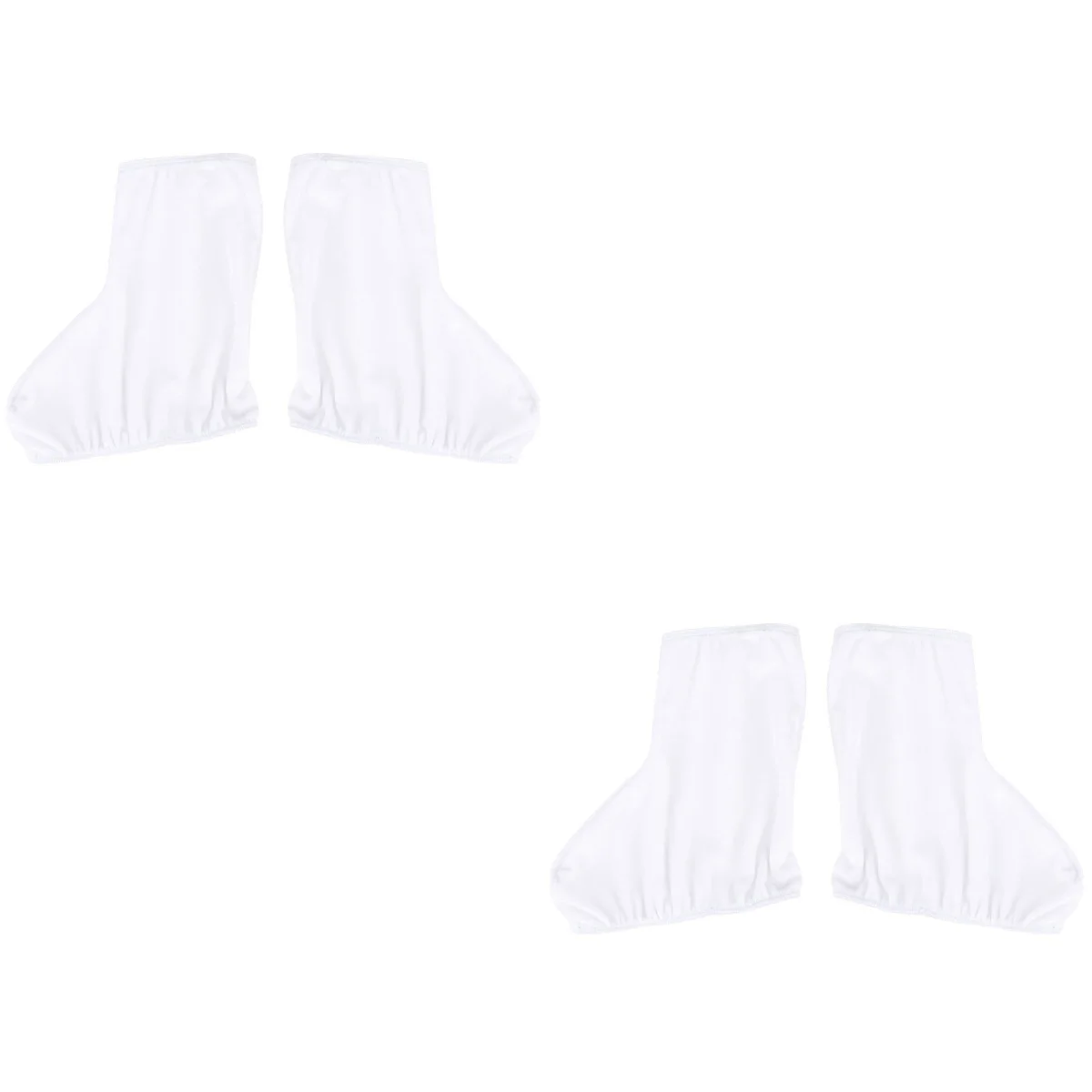 

2pcs Elastic Skate Boot Covers Ice Skate Shoe Sleeve Anti-scratch Skate Shoe Protector for Hockey Skates Figure Skates - Size L