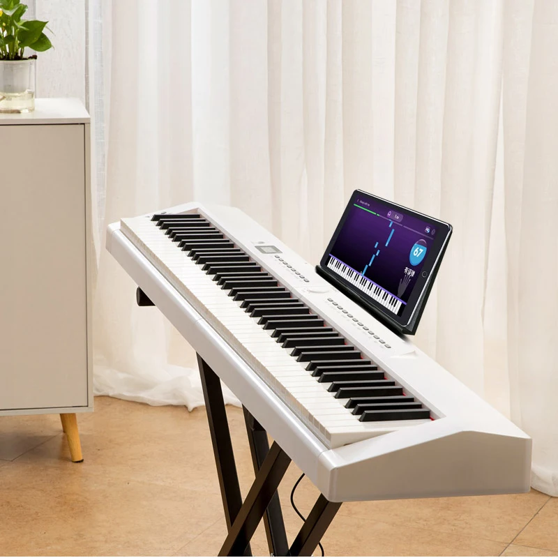 Enlarge Childrens Piano Digital Professional Portable Piano Keyboard Controller Midi 88 Keys Synthesizer Eletronicos Electronic Piano
