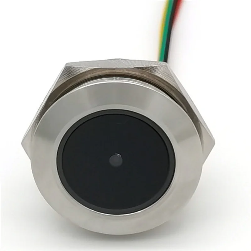Модуль сканера штрих-кода GM60 UART кольцевой индикатор из нержавеющей стали для