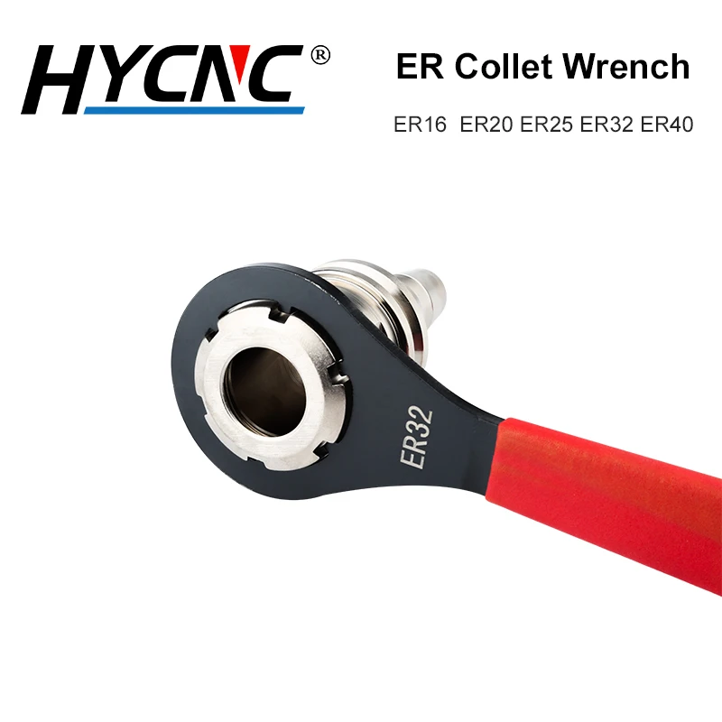 

ER Nut Wrench ER16 ER20 ER25 ER32 ER40 Collet UM Type Clamping Nut O Type Adjustable Wrench For CNC Milling Machine Tool Holder