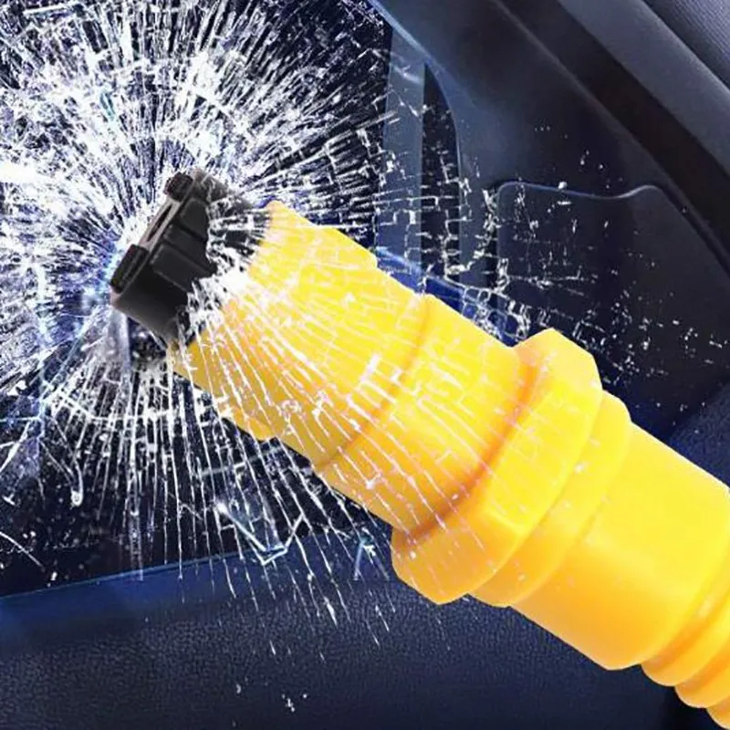 

Car Safety Hammer ABS Escape Hammer Window Breaker Punch Seat Belt Cutter Hammer