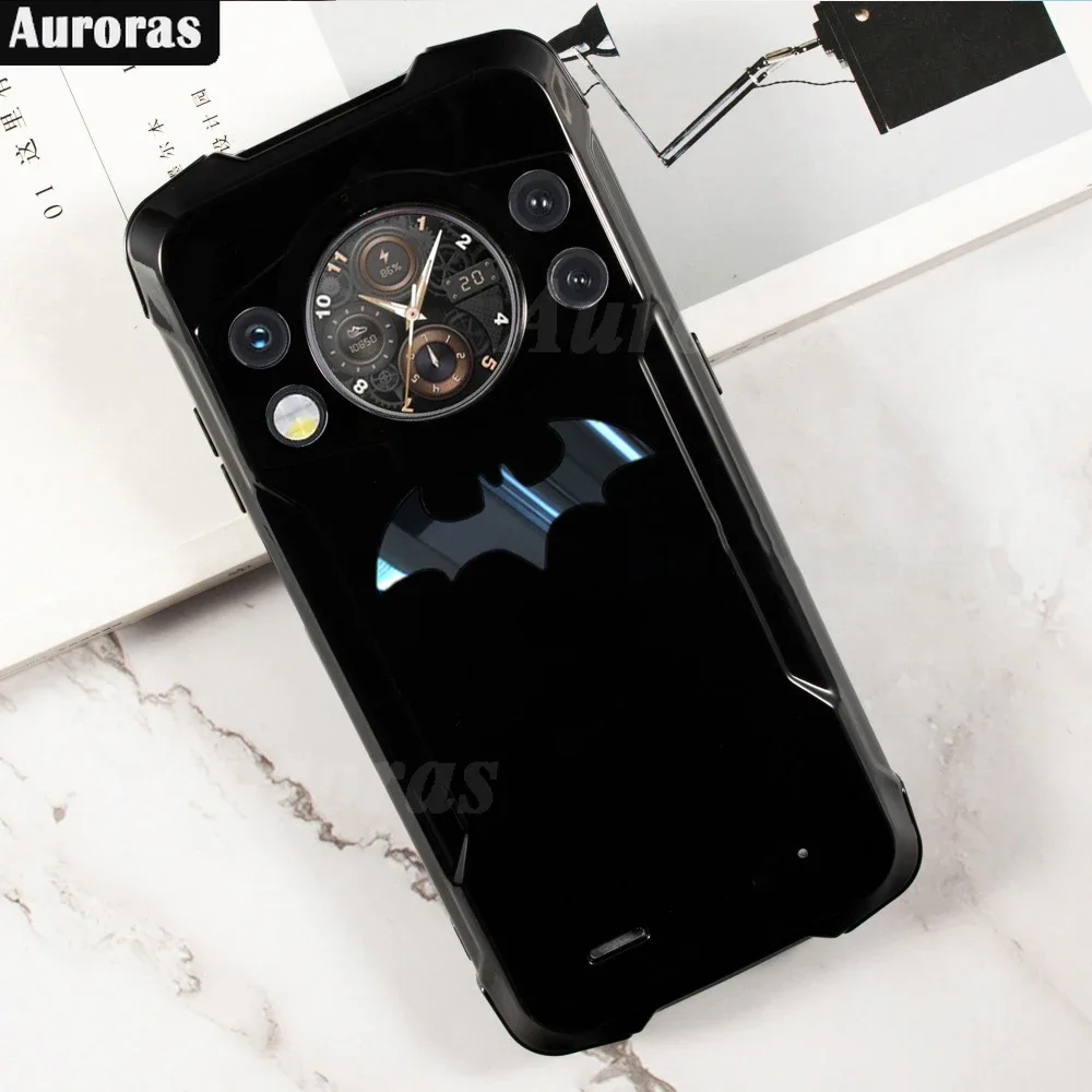 Чехол Skinlee для Cubot KingKong AX с металлическим логотипом матовый силиконовый