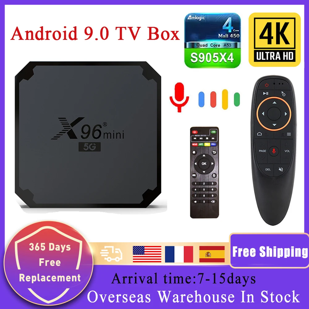 

Мини-приставка смарт-ТВ X96, Android 9,0, Amlogic S905W4, 2,4G, Φ, Wi-Fi, 4K, 2 Гб ОЗУ, 16 Гб ПЗУ, ТВ-приставка, медиаплеер