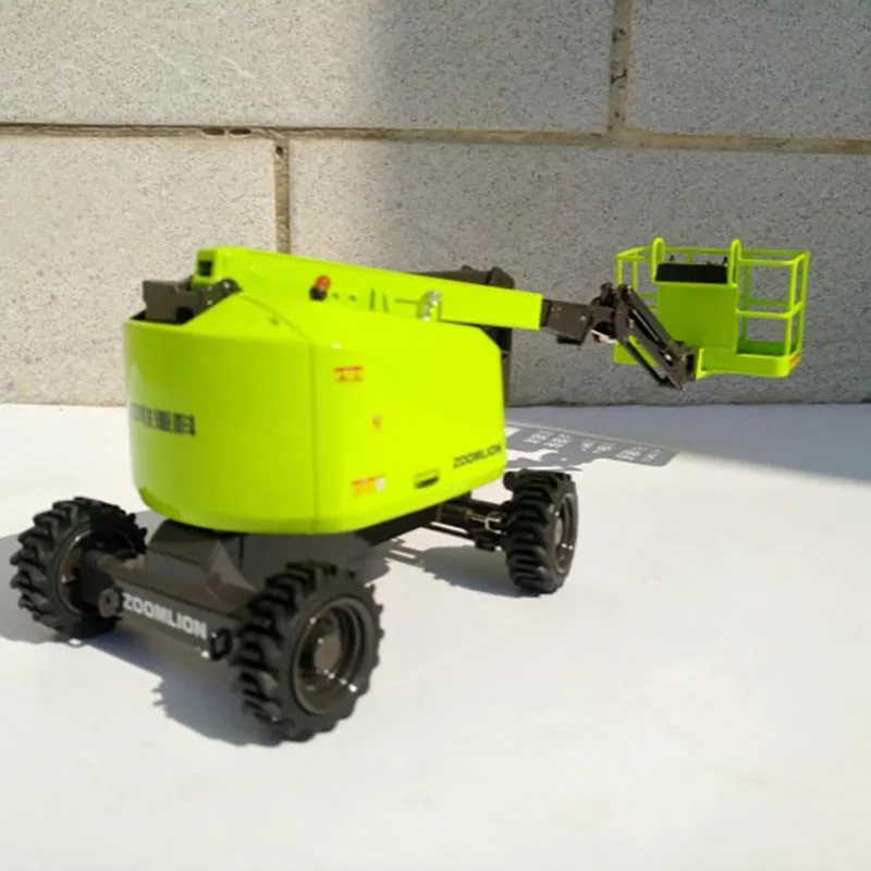 Литье под давлением масштаб 1:32 Масштаб ZOOMLION ZA14J Шарнирный Рычаг платформа для