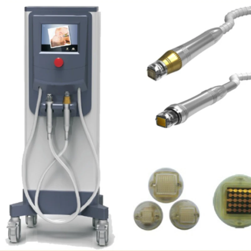 

Fractional rf microneedle machine for skin tightening