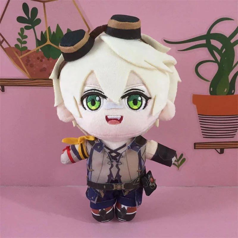 

20cm Genshin Impact Plush Toy Arataki Ganyu Zhong Li Tartaglia Kazuha Hu Tao Yae Miko Soft Plush Doll Pillows Cosplay Carto