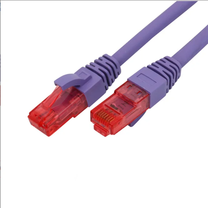 

Jul682 Super cable 8-core cat6a networ Super six double shielded network cable network jumper broadband cable