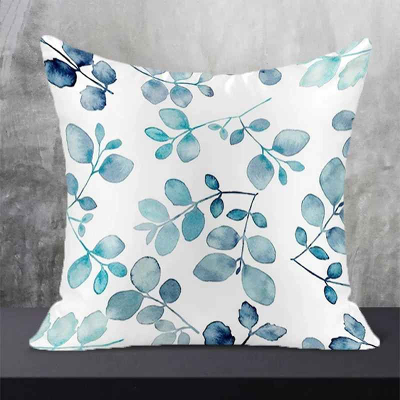 

Green Plants Cushion Cover Home Decor Cushions Furniture Pillow Covers Decorative Art Pillowcase Pillows Sofa Luxury Cases Hugs