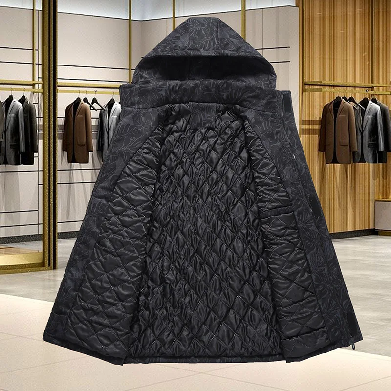 150KG New Arrival Winter Trend Cotton Padded Clothes Parkas Casual Thick Camouflage Mens Jackets Coats Plus Size 8XL 9XL10XL