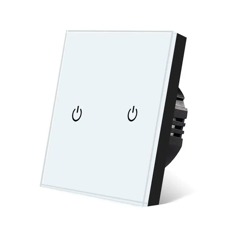 

Tuya WiFi Touch Switch Light Wall Smart Switch Universal For EU Smart Home Life Alexa Google Home 433RF Remote ​1/2/3Gang