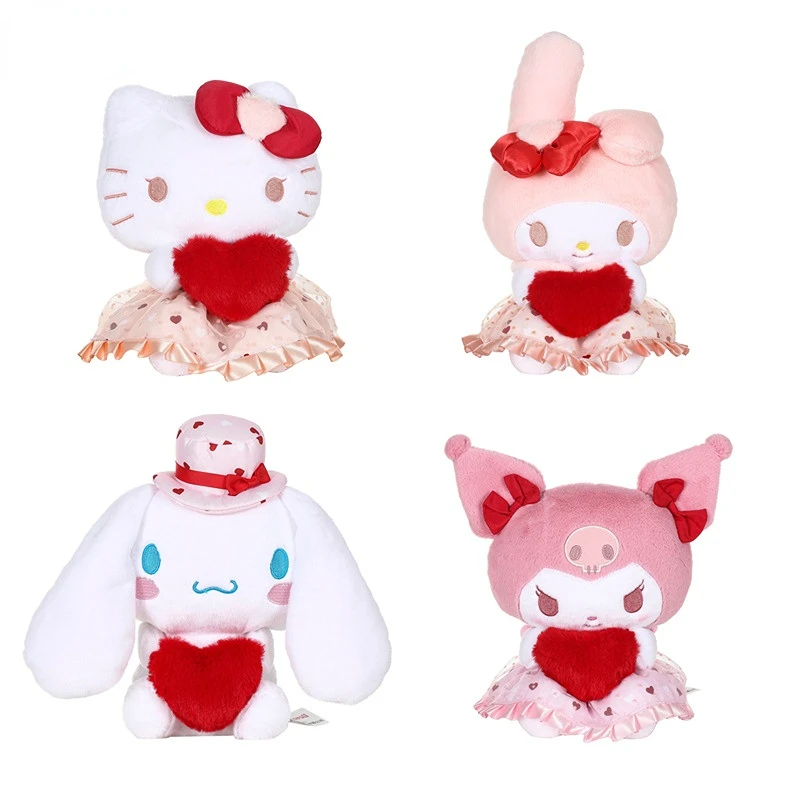 

Anime Kawaii My Melody Kuromi Plush Toy Cartoon Doll Valentine's Day Girlfriend Birthday Present Kawaii Plush Toys for Kids Gift
