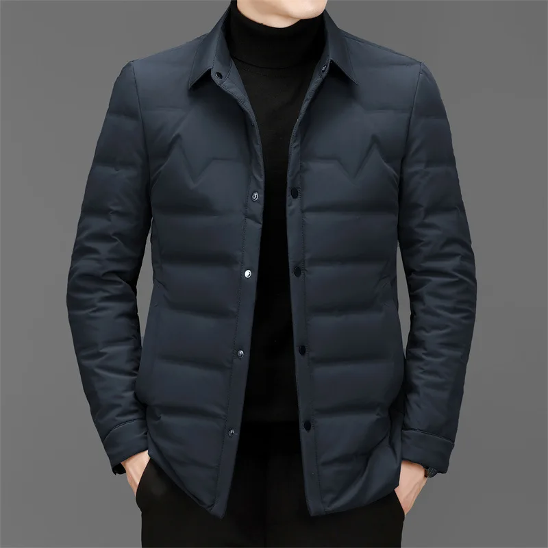 Light Down Jacket Men Clothing Autumn Winter Jackets Puffer Jacket for Men Warm Fashion Casual Male Coat Jaqueta Masculina Lq776