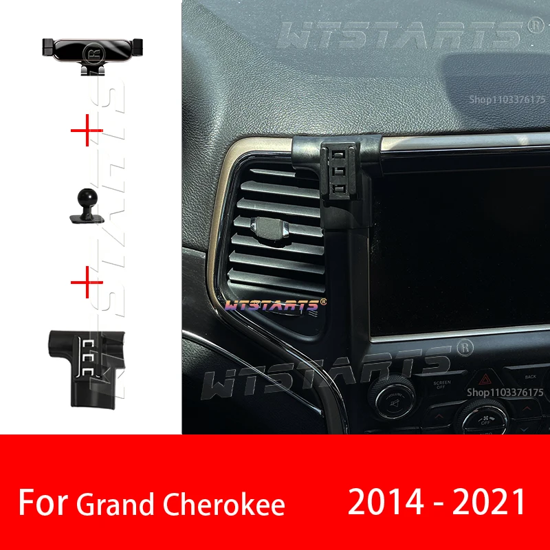 

Автомобильный Держатель Телефона Для Jeep Grand Cherokee 14-22, Регулируемое Крепление Для GPS-навигации