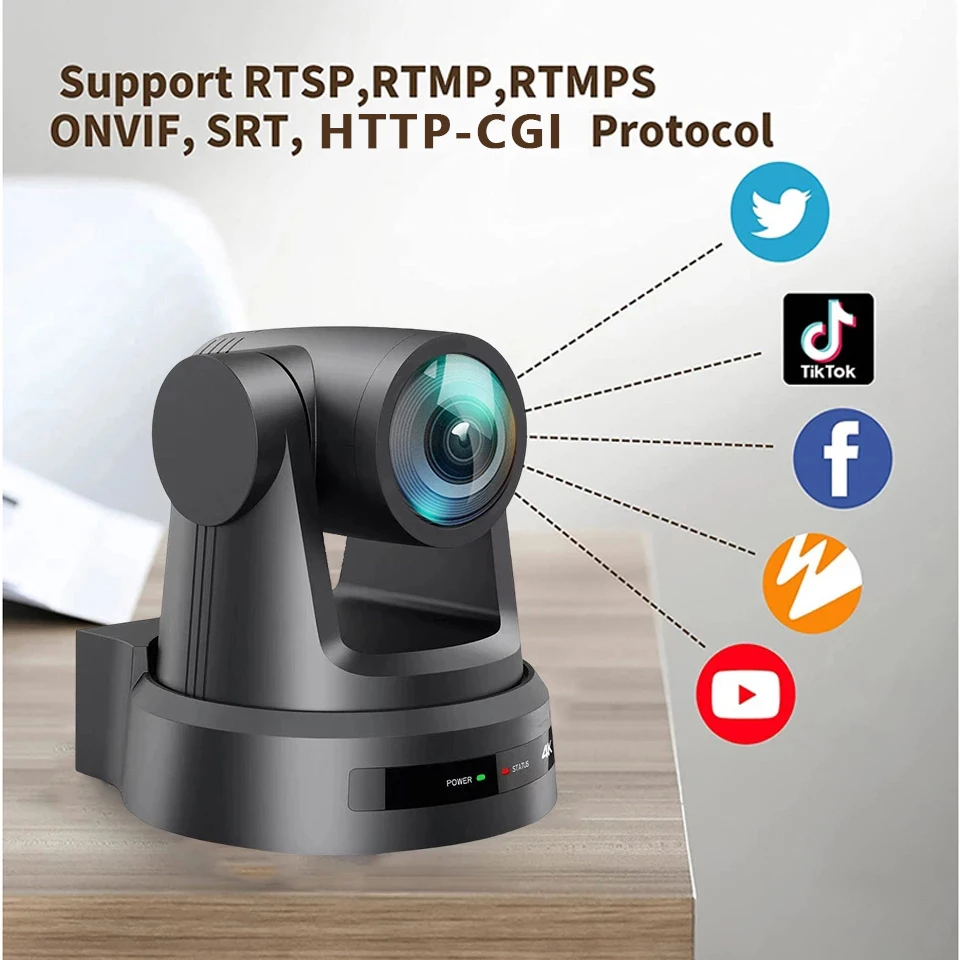 Камера для прямой трансляции 12X-SDI с одновременными выходами HDMI / 3G-SDI/IP потоковой