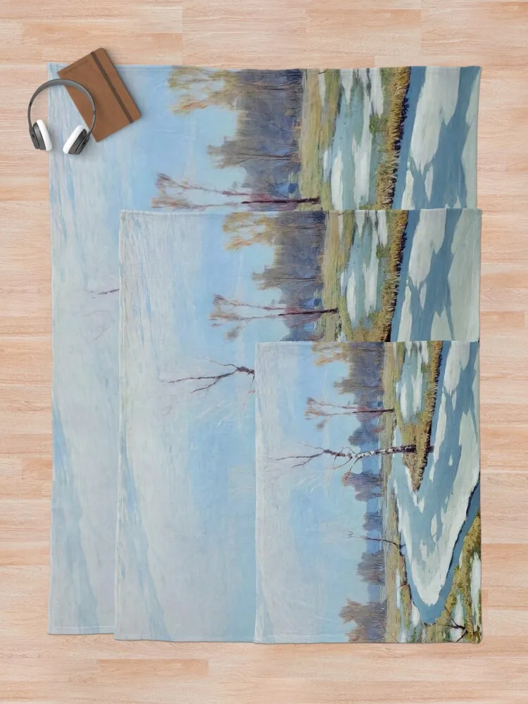 Arkhyp Kuindzhi — ранневесеннее одеяло теплое мягкое гигантское для дивана