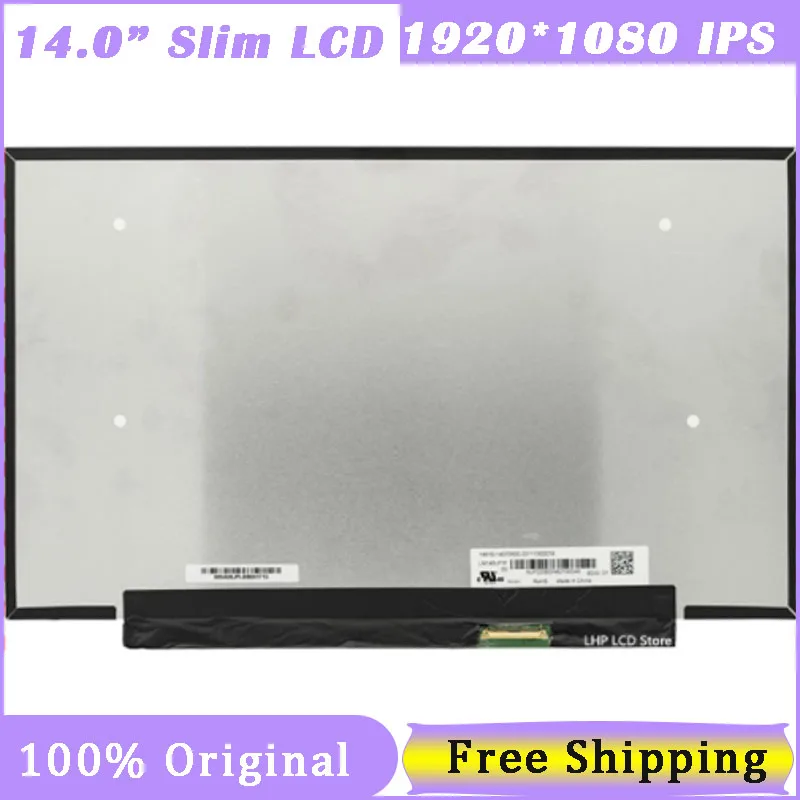

14-дюймовый 40-контактный экран Asus ga401I LM140LF1F01 LM140LF1F02 для Asus ga401I 120 Гц 1920*1080 FHD IPS экран ноутбука