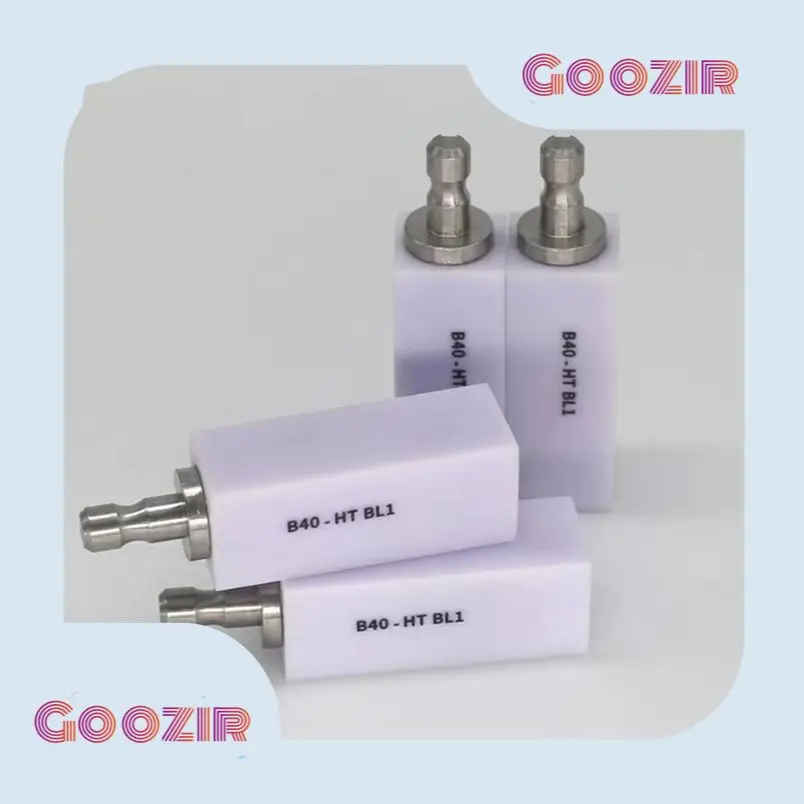 Goozir B40 LT/HT Dental Lab Clinic Press Ingots CAD CAM Milling Cutting Block Disc Glass Ceramic Lithium Disilicate