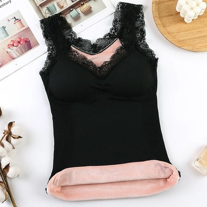 Size Intimate Thermal Winter Shirt Underwear Clothing Plus Women Lingerie Inner Top Wear Thermo Undershirt Warm Vest Thermal
