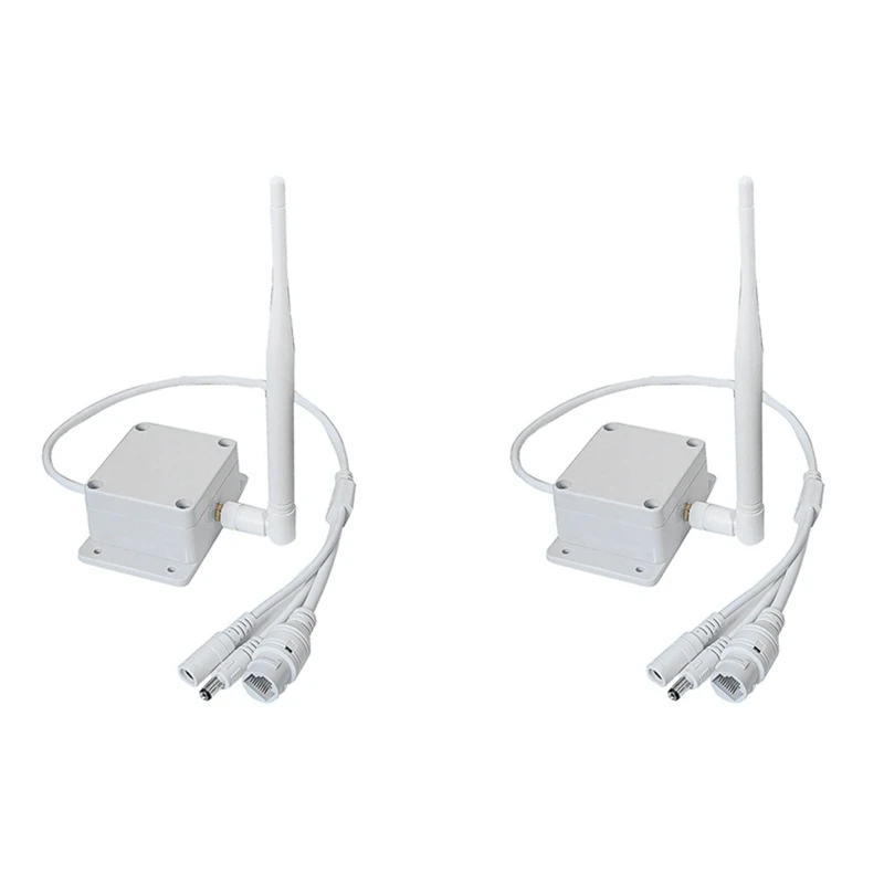 

1.2KM Wireless Long Distance WIFI AP Transmitter Sender Receiver Part Kit For 2MP 3MP 4MP 5MP 8MP IP PTZ Camera Ethernet EU Plug