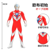 30cm large size soft rubber ultraman orb origin the first action figures model doll furnishing articles puppets childrens toys