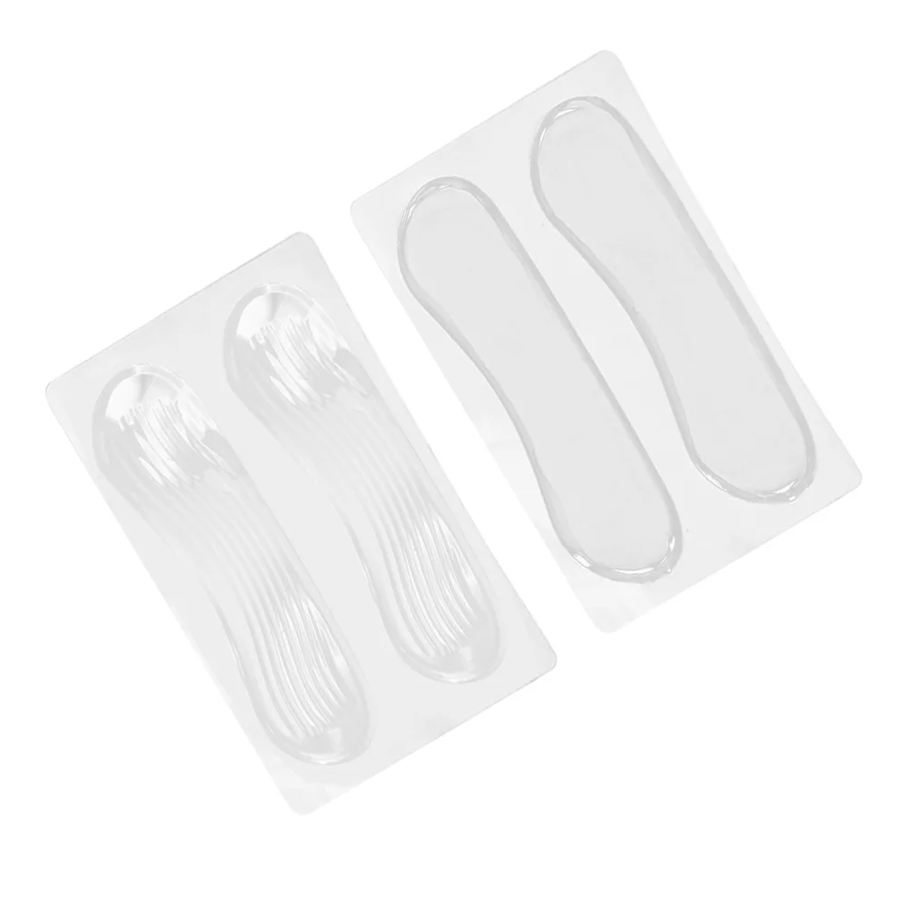 

6 Pairs Silicone Heel Sticks Anti-wear Foot Stickers Insoles Invisible Thick Anti-scratch Heel Insoles