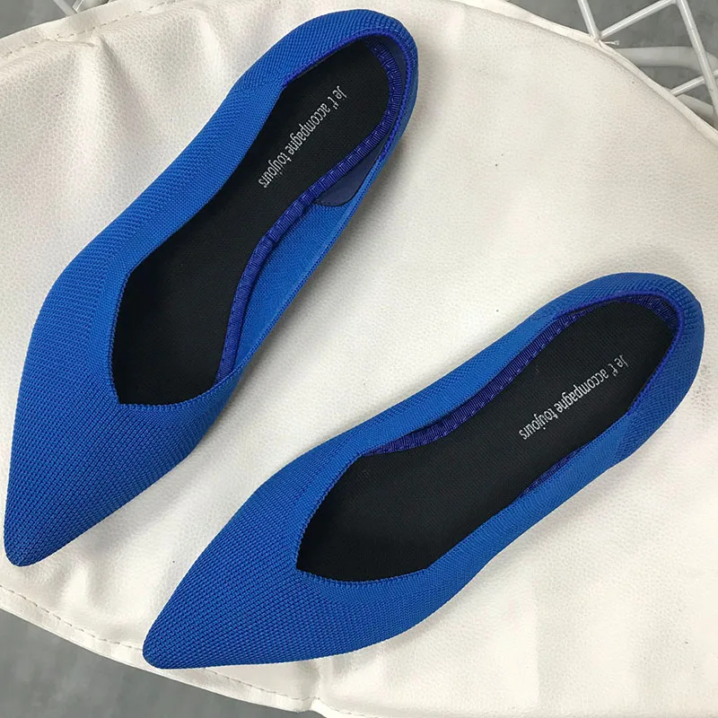 

Women Flat Shoes Zapatos De Mujer Autumn 2022 Loafers Ballerine Femme Tenis Feminino Casual Black For Ladies Pointed Toe Flats
