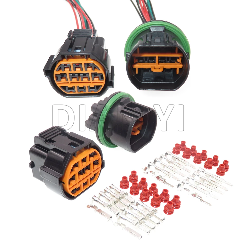 Водонепроницаемый разъем для автомобильной фары, 10 способов в сборе Водонепроницаемый разъем для автомобильной фары, 10 способов в сборе