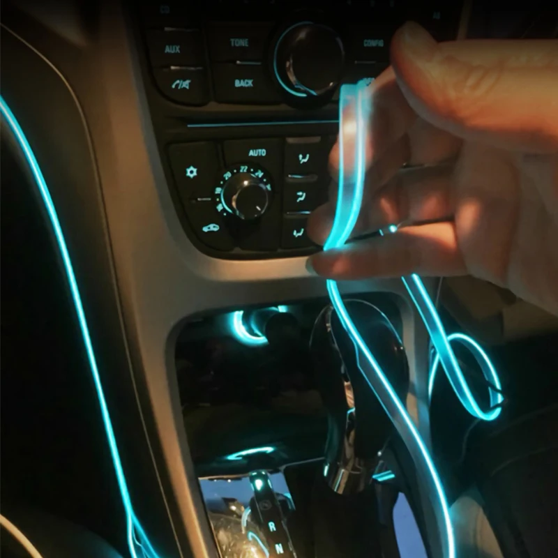 Светодиодная лента светящаяся неоновая для создания атмосферсветильник в