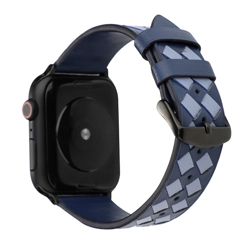 Leather Strap for Apple watch band 45mm 41mm 44mm 40mm 42mm 38mm correa iwatch 7 6 4 5 3 2 sport loop bracelet watch Accessories