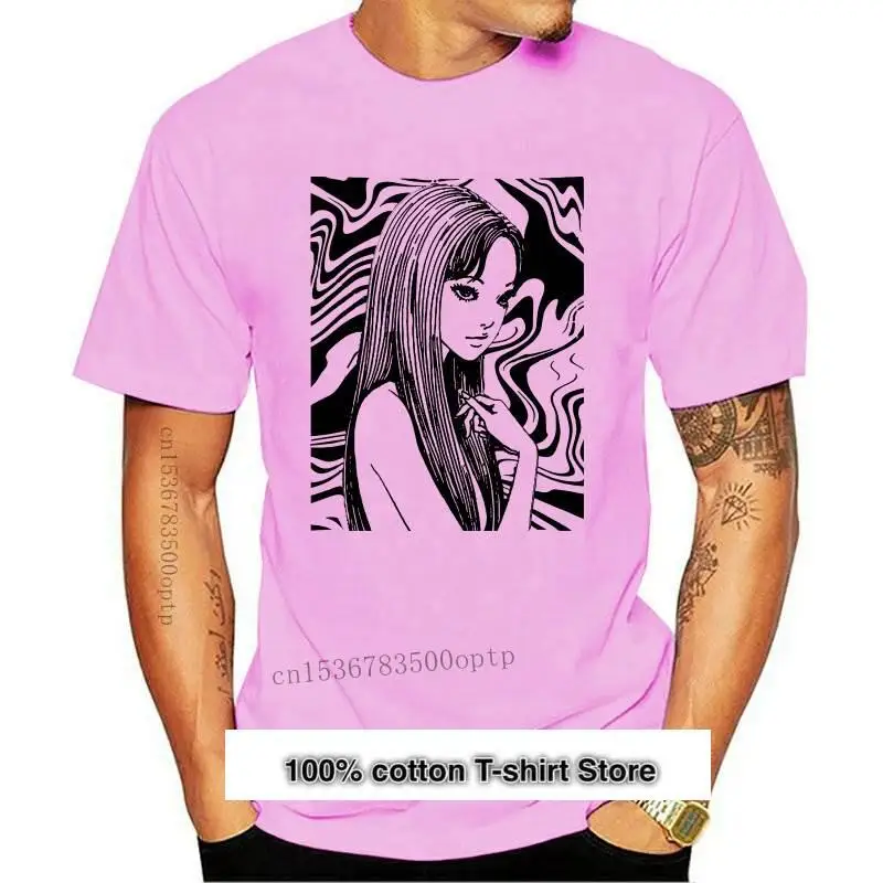 

Camiseta de Tomie Junji Ito para hombre, ropa de calle oversize de algodón de alta calidad, gráfica, nueva colección
