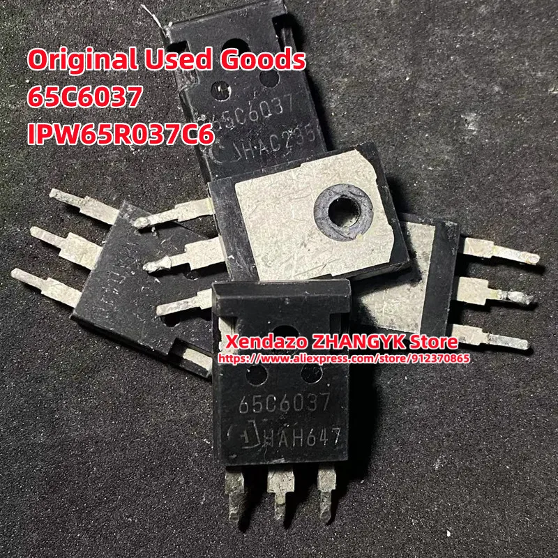 

5pcs/lot Original 65C6037 IPW65R037C6 83A 650V High power current MOS tube