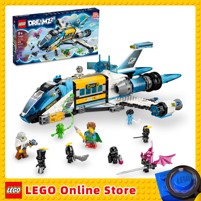 

LEGO DREAMZzz Mr. Oz’s Spacebus 71460 Building Set, Spaceship Toy for Kids, Space Shuttle School Bus, Unique Space Travel Gift