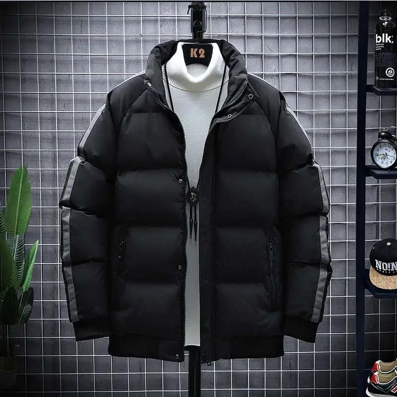 New autumn and winter men's cotton padded clothes casual cotton padded clothes men's down jacket cotton jacket bread jacket stan