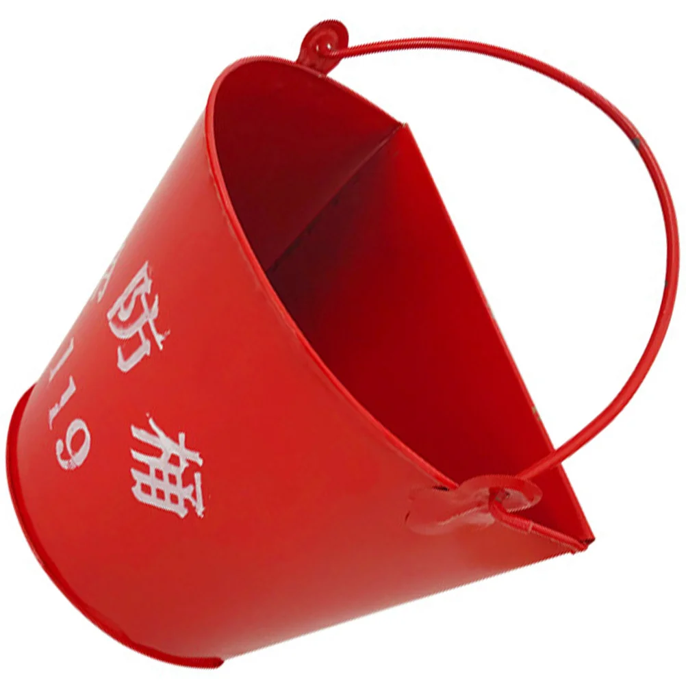 

Bucket Pail Sand Iron Metal Container Ice Storage Utility Extinguisher Fire Waterflower Rustic Garden Cube Potindustrial Buckets