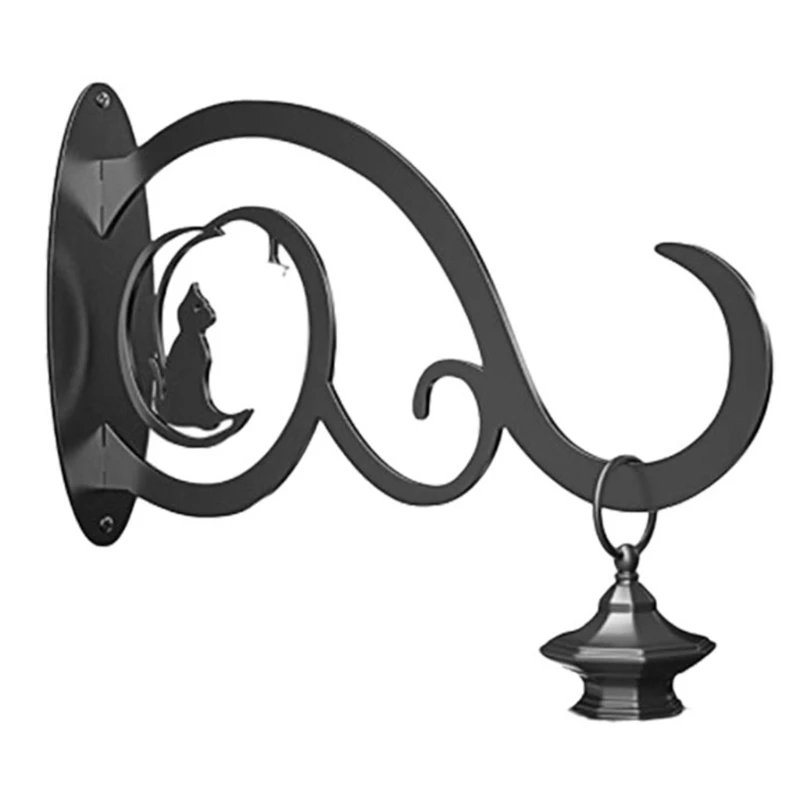 

Iron Plant Hanger Wall Hook Hanging Flower Pot Lantern Support Plant Holder