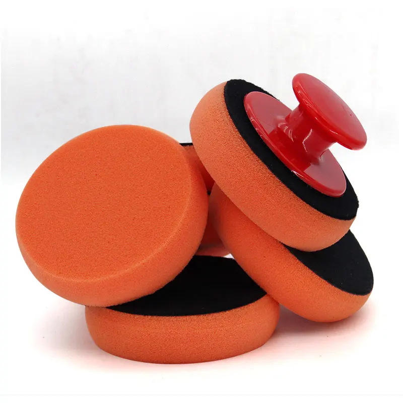 

Car Wash Wax Polish Pad Polishing Pad Sponge Car Cleaning Cloth Microfiber Applicator For Auto Polisher Waxing Cleaner tool
