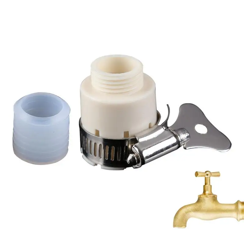 

Sink Hose Joints Sink Hose Extension Faucet Joints Reusable Hose Fittings Kitchen Tap Extension Watering Hose Connector For Sink