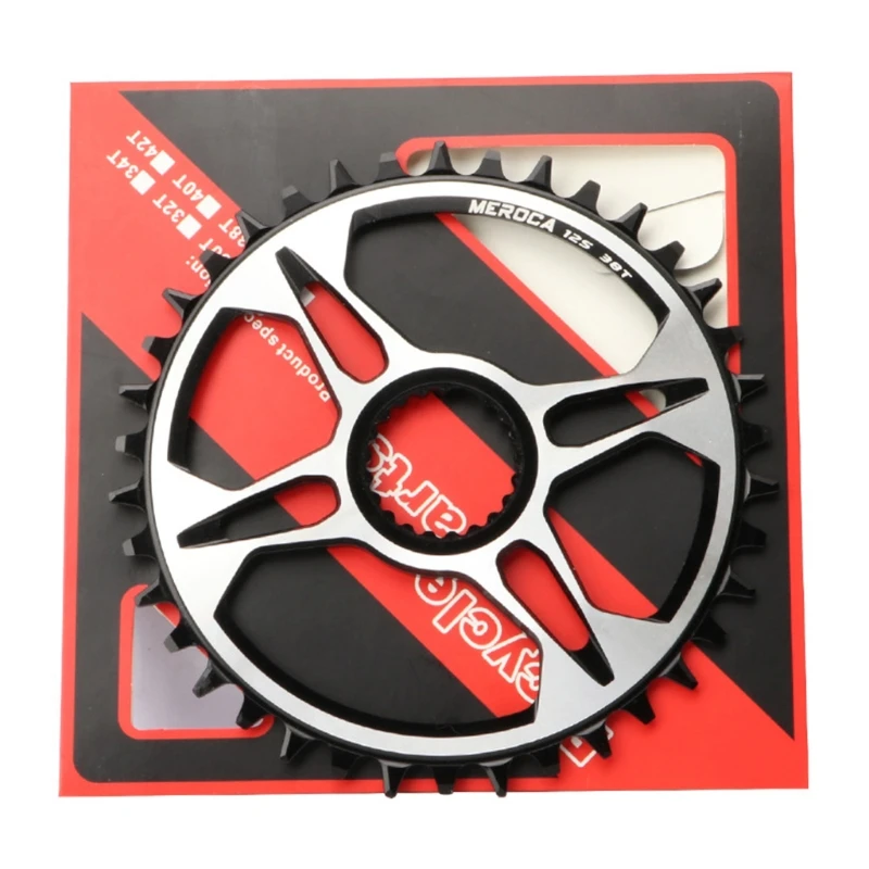 32T 34T 36T 38T круглая овальная звездочка узкая широкая одинарная для 12-скоростных