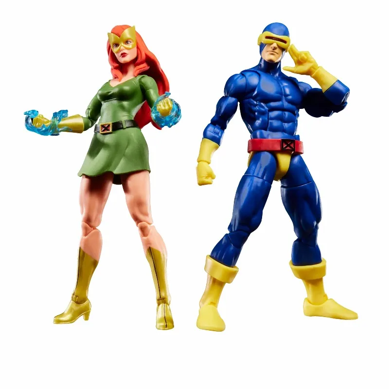 Фото В наличии: Набор Hasbro Marvel X-Men, 6-дюймовые подвижные фигурки Циклопа и Жана Грей, аниме-модели, коллекционные игрушки, подарки. №3