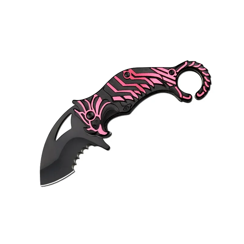 Креативный мини складной нож для активного отдыха кемпинга выживания