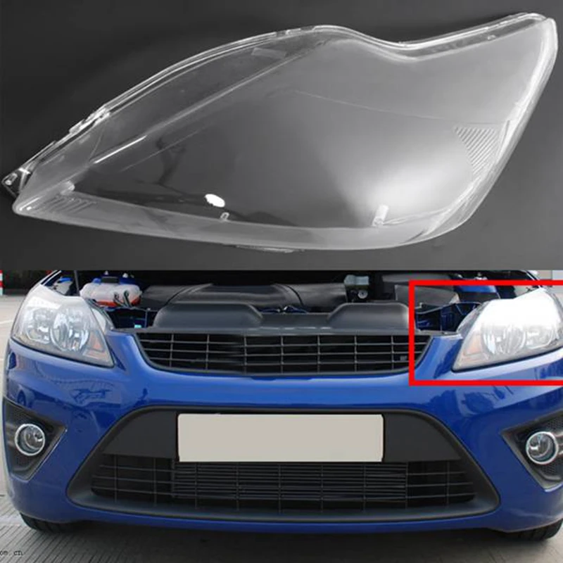 

For Ford Focus 2009-2011 Front Headlights Cover Shell Transparent Lens Lampshade