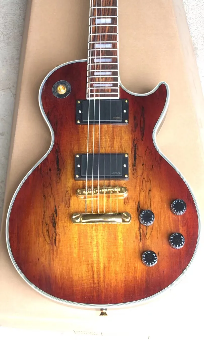 

Oem 6 String Electric Guitar,Finish Gloss Bac Black , Free Delivery