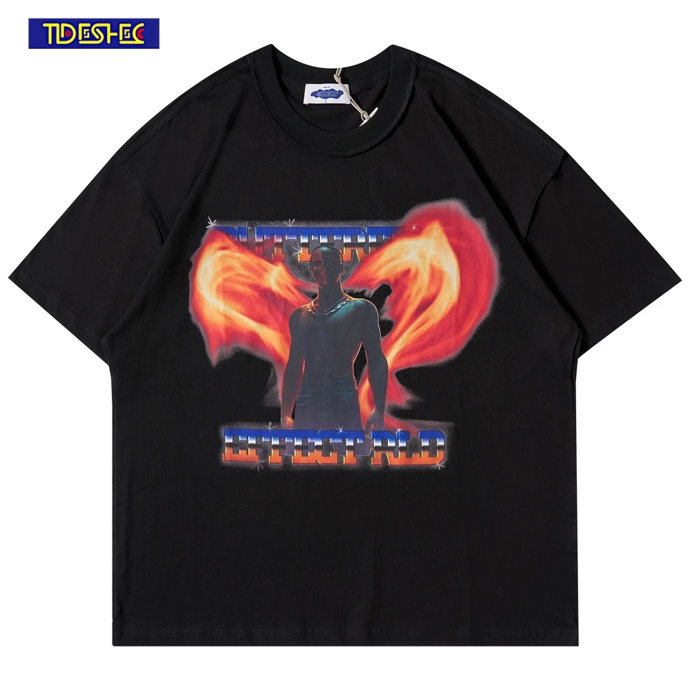 

Men Tshirt Streetwear Hip Hop Short Sleeve Letters Graphic Printed T Shirt Harajuku Cotton 2022 Summer Casual Tshirt Tees Tops