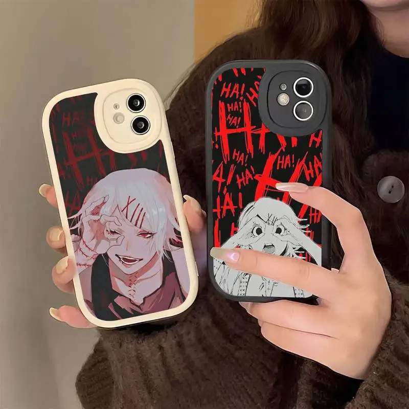 

Anime JUUZOU SUZUYA Tokyo Ghouls Phone Case Hard Leather for iPhone 13 12 Mini 11 14 Pro Max Xs X Xr 7 8 Plus 6 6s Se 2022 Cover
