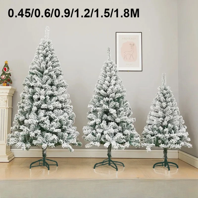 Рождественская елка Белый Зеленый 1 8 м/1 5/1 2/0 9/0 6 ПВХ Домашний декор