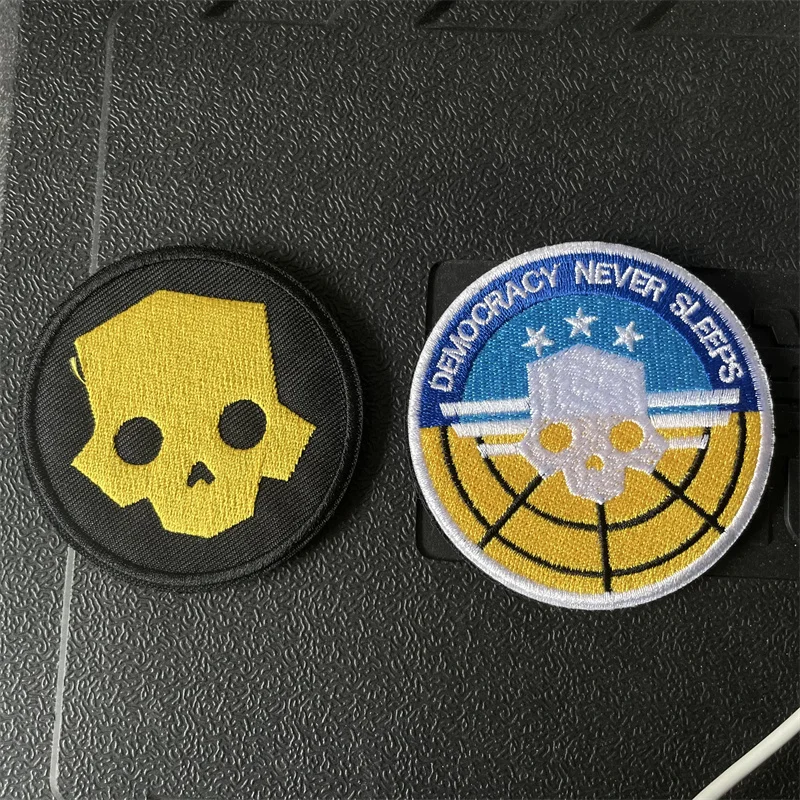 Тактическая наклейка с имитацией черепа эмблема в стиле милитари 6 мая