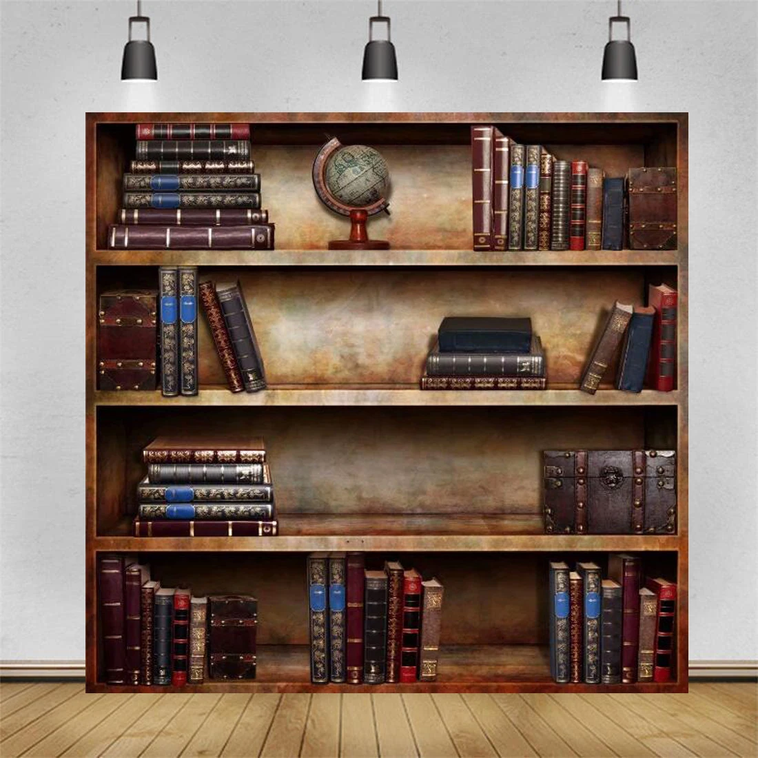 

Книжная полка фотография Фон Библиотека Книги антикварные книжные стойки Книжный шкаф для выпускного Дня Рождения Вечеринка фон баннер плакат